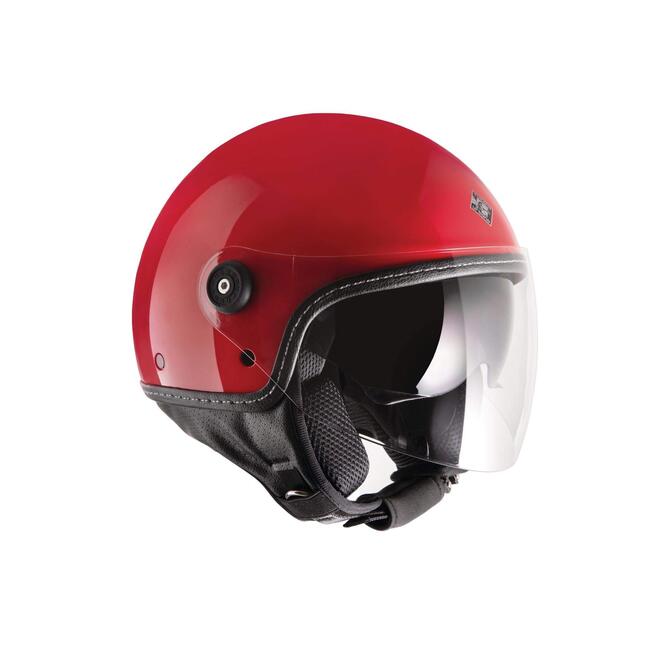 Casco Jet El'mettin Rosso Lucido Tucano Urbano